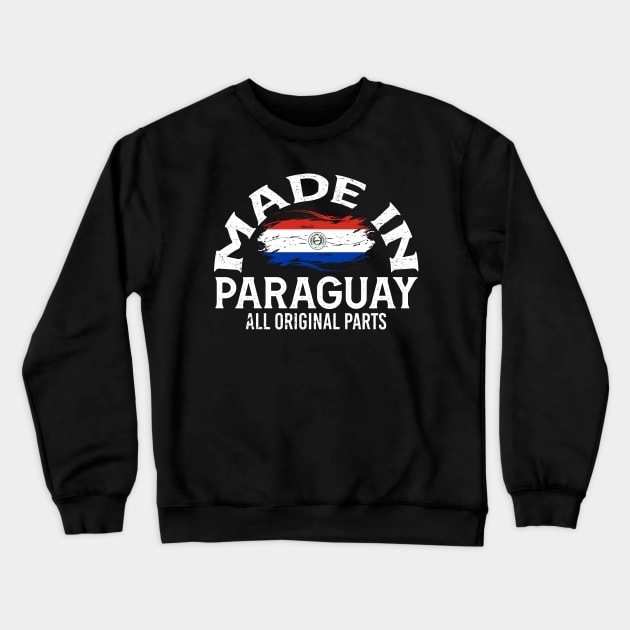 Born in Paraguay Crewneck Sweatshirt by JayD World